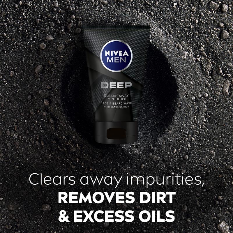 NIVEA for Men Deep Face Wash 100ml