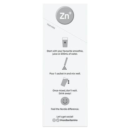 Nordia Zinc+ Powder 28 Sachets