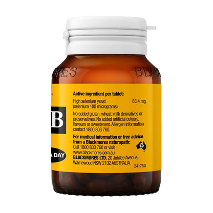 Blackmores Selemite B 100mcg 硒维生素 100 片