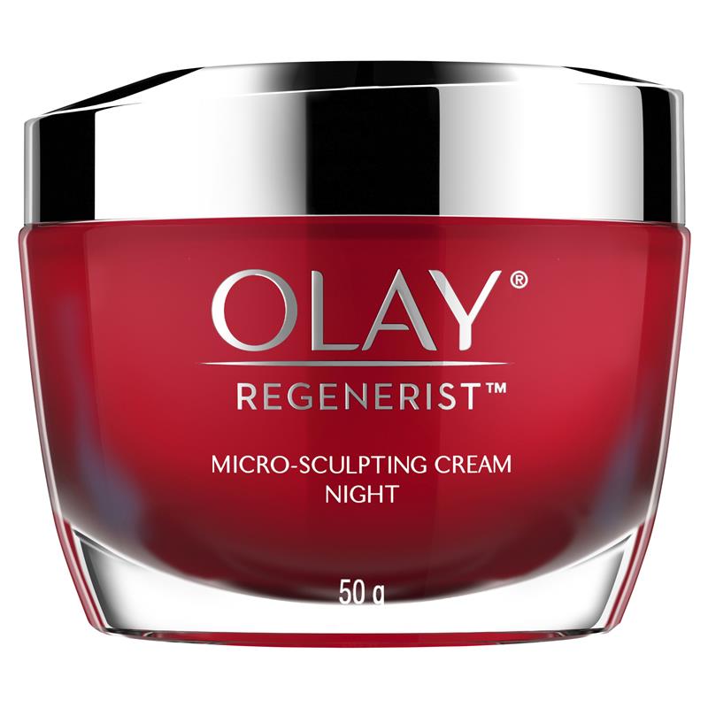 Kem dưỡng ẩm chống lão hóa ban đêm Olay Regenerist Advanced Anti-Ageing Micro-Sculpting 50g 