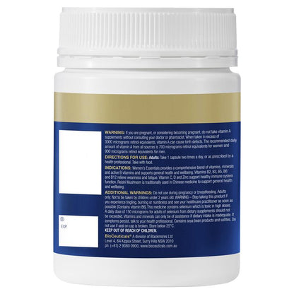 Bioceuticals 女性必需品 240 粒胶囊
