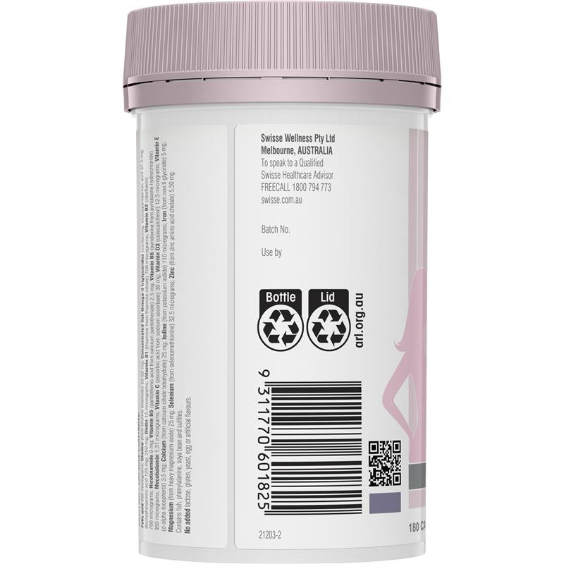 Swisse Ultinatal Pre Conception & Pregnancy 180 Capsules