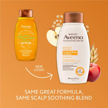 Aveeno 苹果醋净化洗发水（适合暗沉发质）354 毫升