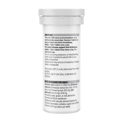 Blackmores Bio C 1000mg 紫锥菊+锌维生素C泡腾片 10 片