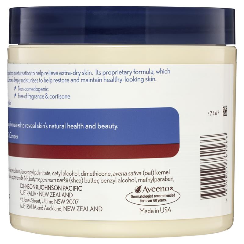 Kem dưỡng ẩm phục hồi da Aveeno Skin Relief Moisture Repair không mùi 311g 