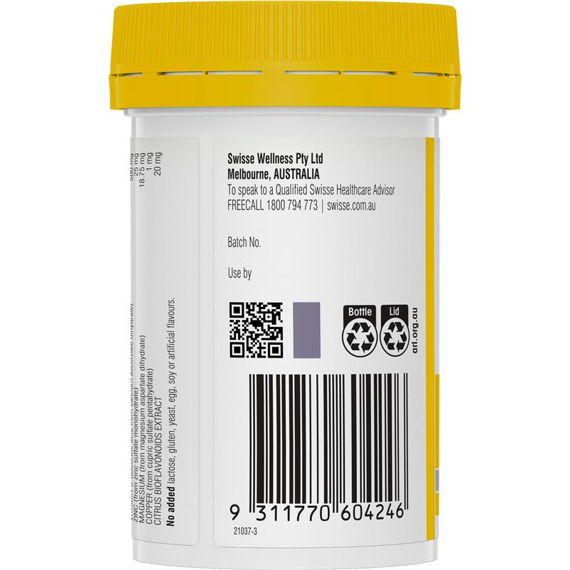 Swisse Daily Immune Support 60 Viên 