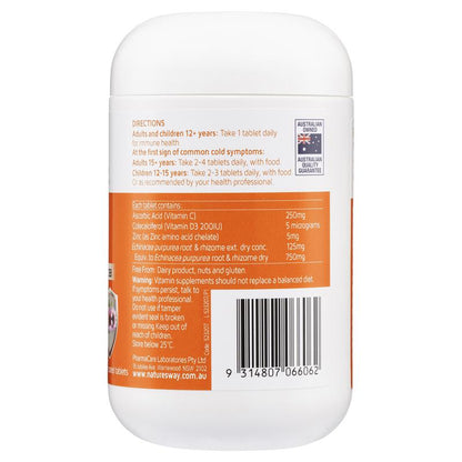 Nature's Way Immune Support 100 Tablets
