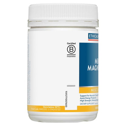 Viên uống bổ sung Magiê Ethical Nutrients Mega 120 viên 