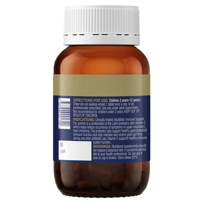 BioCeuticals UltraBiotic 青少年免疫支持咀嚼片 30 片