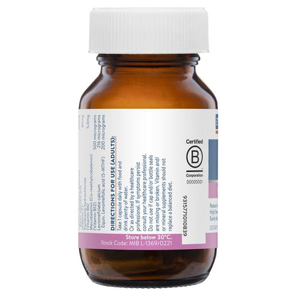 Ethical Nutrients Mega Iron với Vitamin B hoạt hóa 30 viên nang 