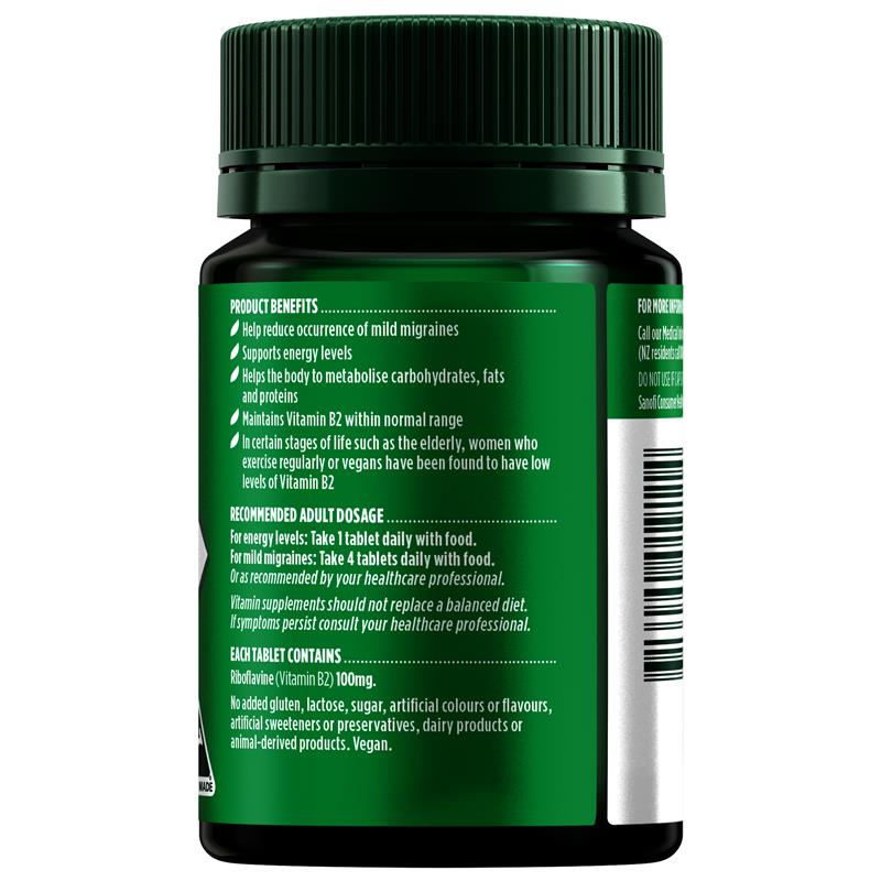 Vitamin B2 100mg của Nature's Own 100 viên 