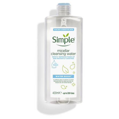 Simple Water Boost 胶束卸妆水 400ml 