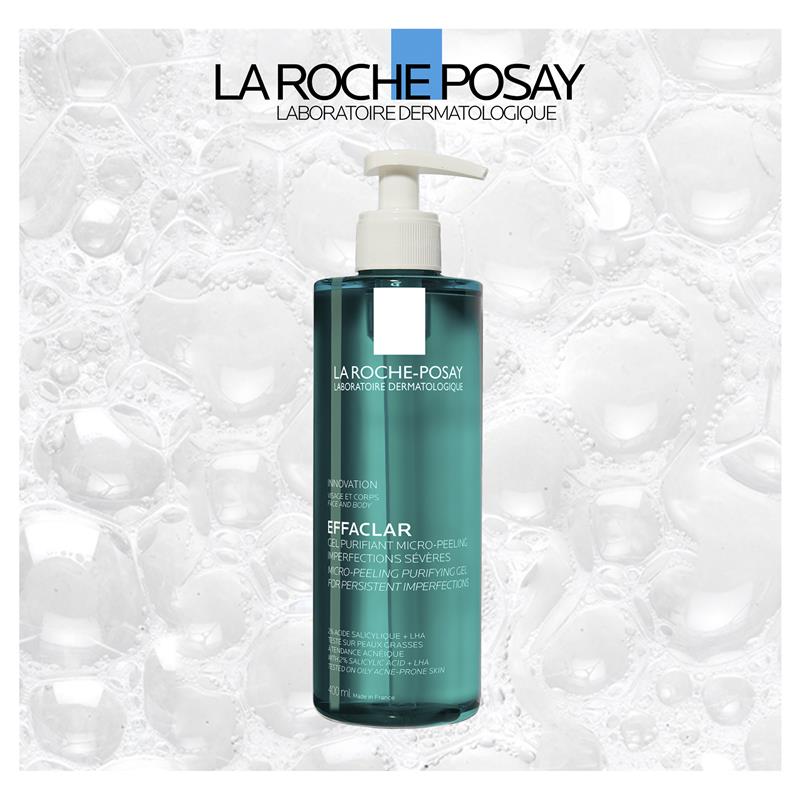 Gel tẩy tế bào chết La Roche Posay Effaclar Micro Peeling Purifying 400ml 