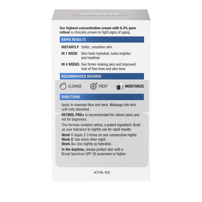 露得清快速抗皱修复视黄醇 Pro+ 晚霜 48g 