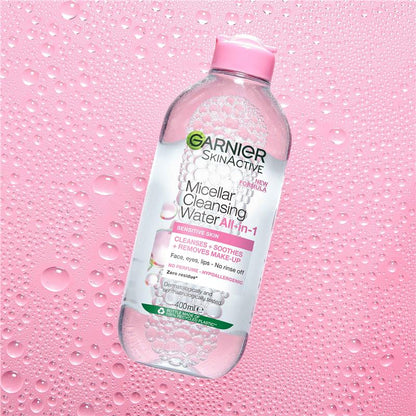 卡尼尔 SkinActive 胶束卸妆水（适合所有​​肤质）400ml 