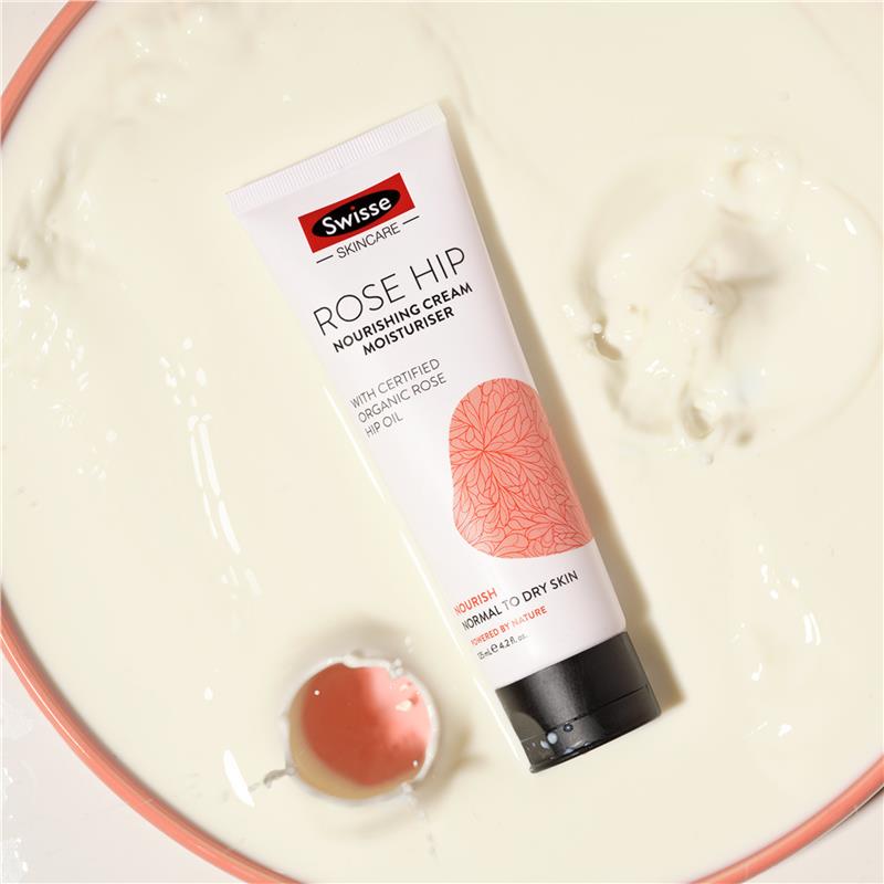 Swisse Skincare 玫瑰果滋养霜保湿霜 125ml 