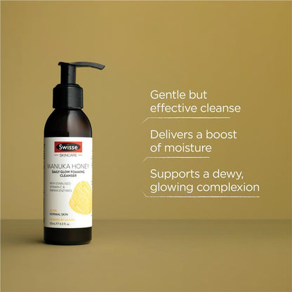 Swisse Skincare Manuka Honey Daily Glow Foaming Cleanser 120ml