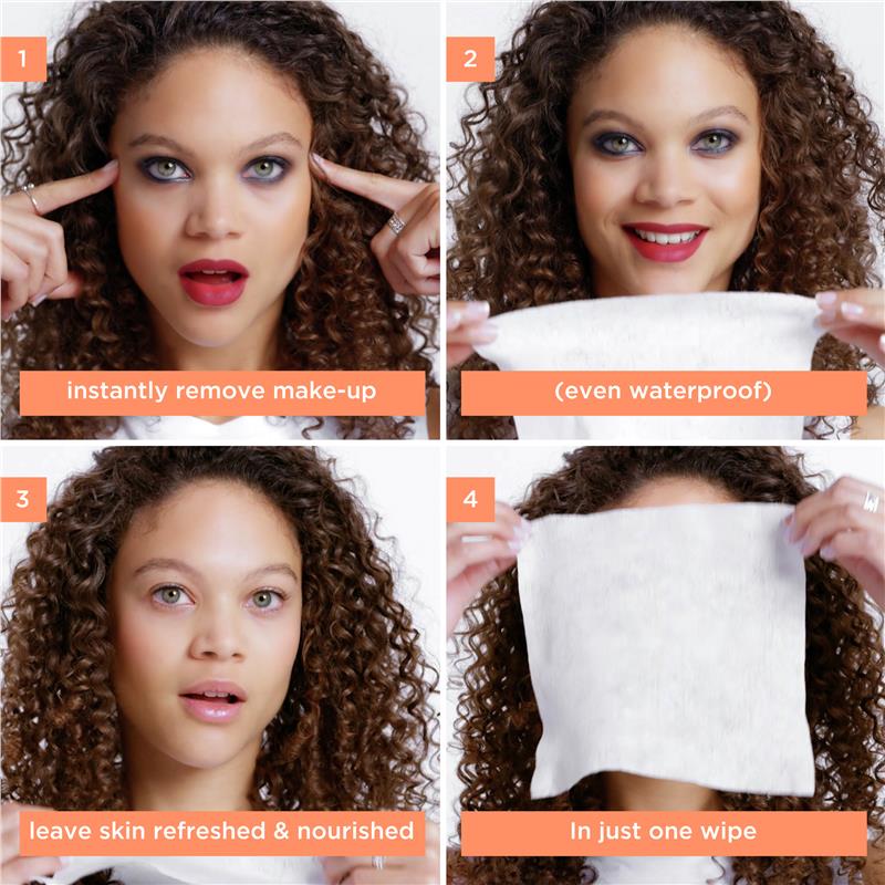 Simple Micellar Instant Glow Facial Wipes 20 Pack