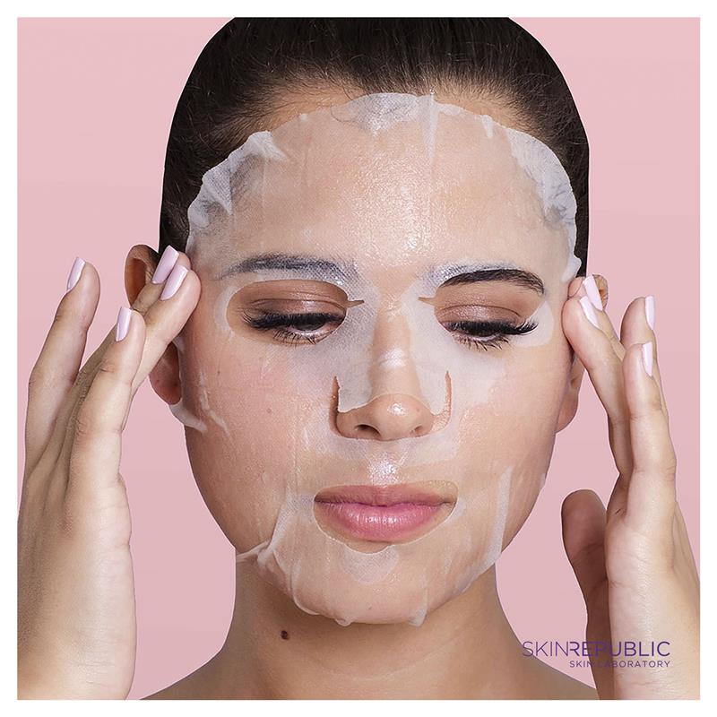 Skin Republic 两步透明质酸和胶原蛋白面膜