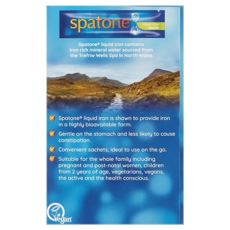 Spatone Iron Supplement 28 Sachets Apple Flavour