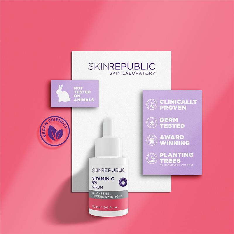 Huyết thanh Vitamin C 6% của Skin Republic 30ml 
