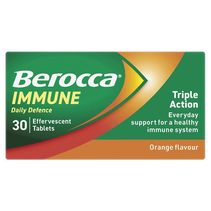Berocca 免疫每日防御橙味 30 片泡腾片