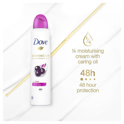 多芬女士高级护理清爽巴西莓睡莲味 220ml 