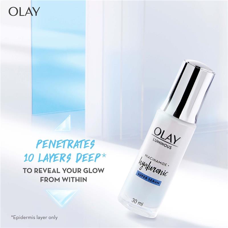 Huyết thanh siêu dưỡng ẩm Olay Luminous Hyaluronic 30ml 