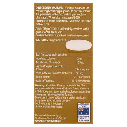 Nature's Way Beauty Collagen Mature Skin 60 Tablets