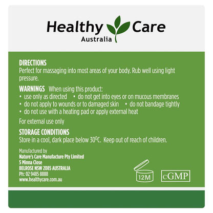 Healthy Care Emu Arthritis & Muscle Rub 50g
