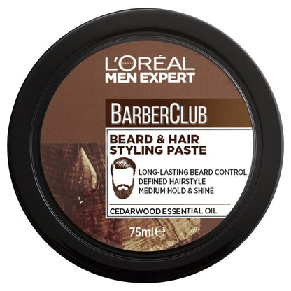 L'Oreal Men Expert Barber Club Beard and Hair Paste 75ml