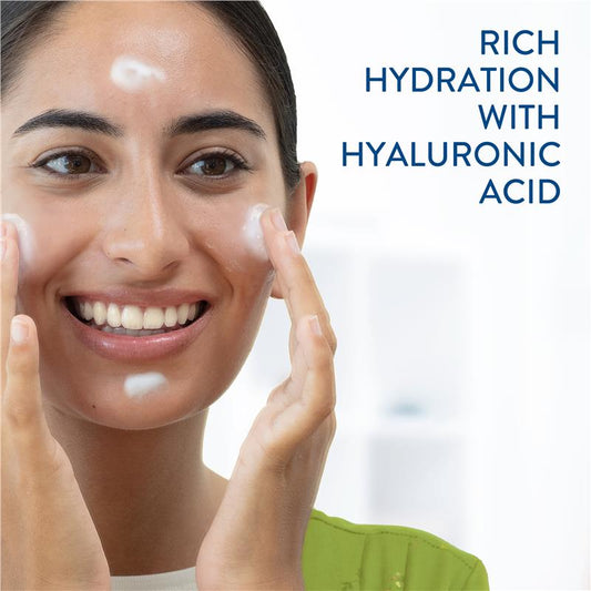 Kem dưỡng ẩm ban đêm Cetaphil Face Rich Hydrating Night Cream với Hyaluronic Acid 48g 