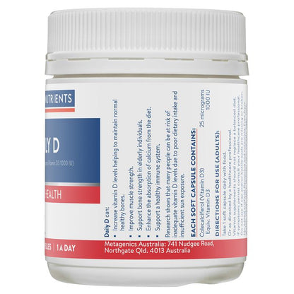 Viên nang Ethical Nutrients Daily D 270 