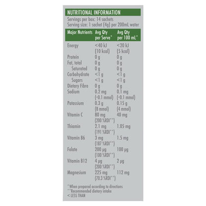 Berocca Sport Electrolyte Powder Orange 14 Pack