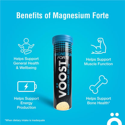 Voost Magnesium Forte Effervescent Tablets 10 Pack