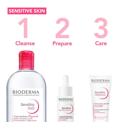 Nước tẩy trang Bioderma Sensibio H2O Micellar Water 850ml dạng chai bơm 
