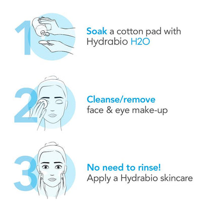 Sữa rửa mặt Bioderma Hydrabio H2O Hydrating Micellar Water Cleanser dành cho da mất nước 100ml 