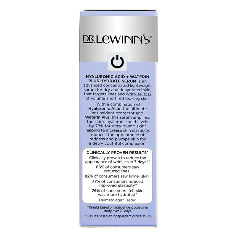 LeWinn 博士精华系列透明质酸 + 水润保湿精华液 30ml 