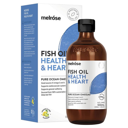 Dầu cá Melrose Omega tốt cho sức khỏe và tim mạch 500ml 