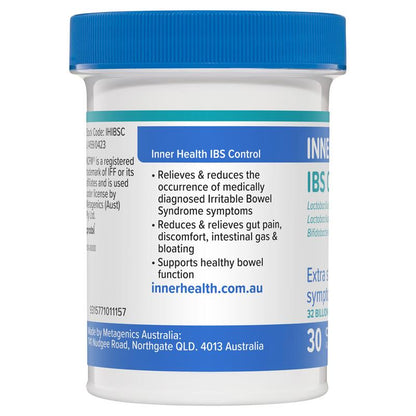 Inner Health IBS Control Probiotic 30 Capsules