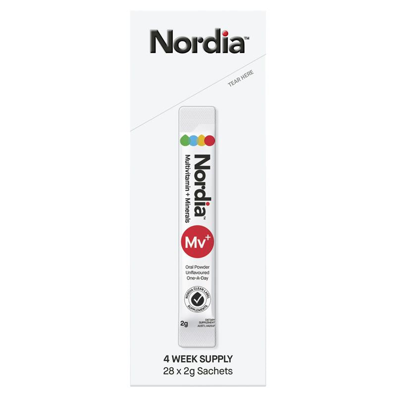 Bột Vitamin Tổng Hợp + Khoáng Chất Nordia 28 Gói 