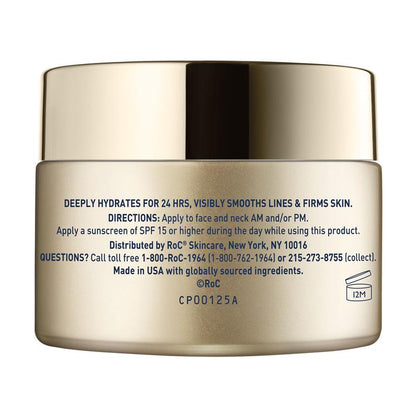 RoC Retinol Correxion Line Smoothing Max Hydration Cream Fragrance Free 48g
