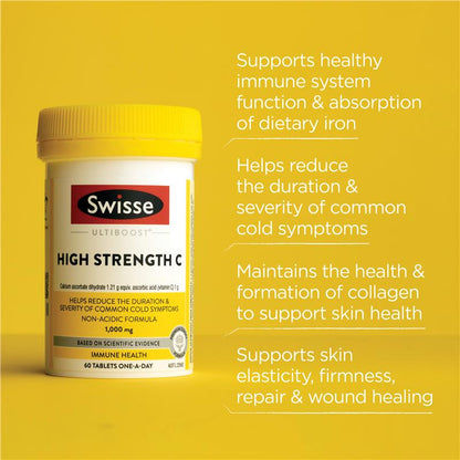 Swisse Vitamin C 1000mg 150 Tablets