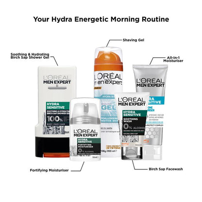 L'Oreal Men Expert Hydra Sensitive Shaving Gel 200ml