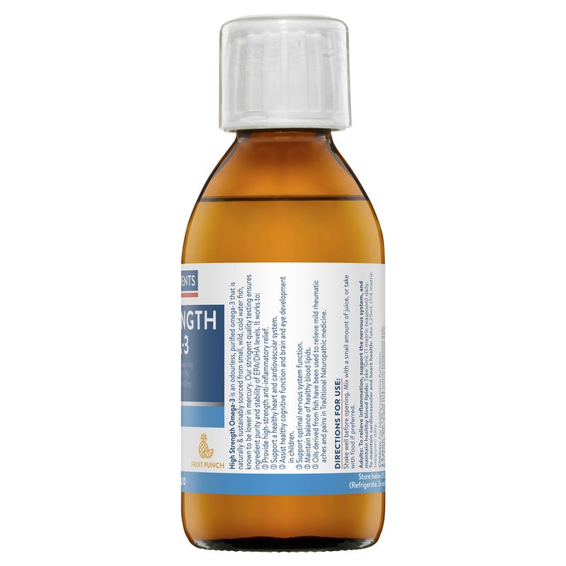 Ethical Nutrients High Strength Omega-3 Fruit Punch 170mL Liquid
