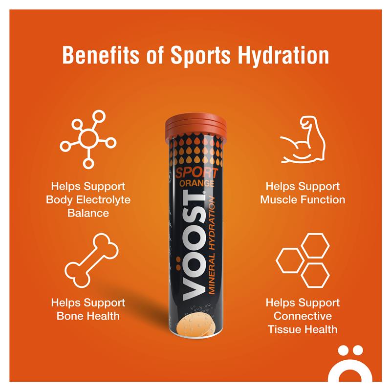 Voost Sport Orange Effervescent 10 Tablets