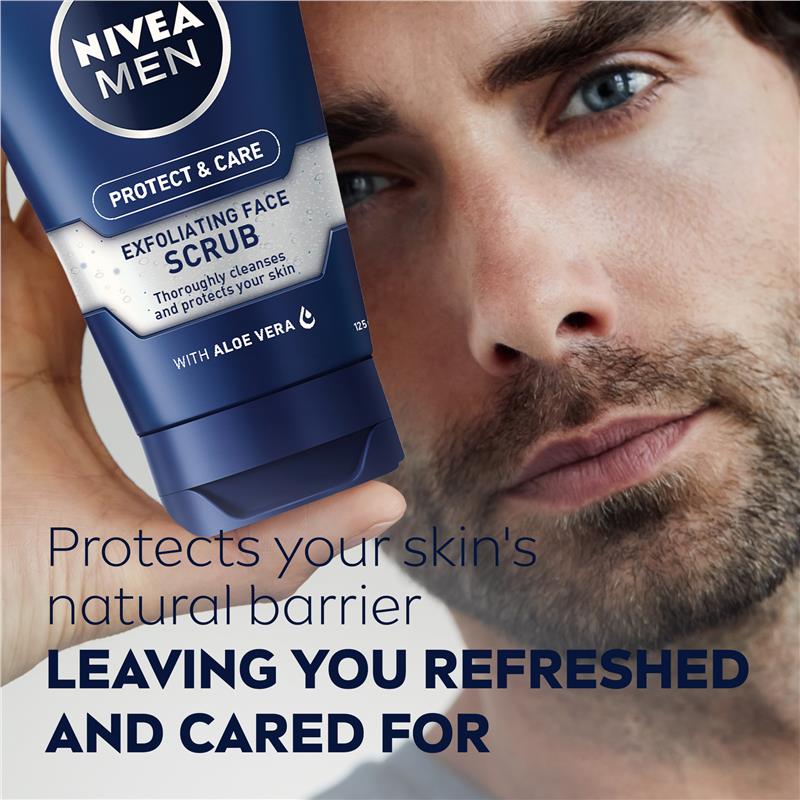 NIVEA for Men Protect & Care Face Scrub 125ml