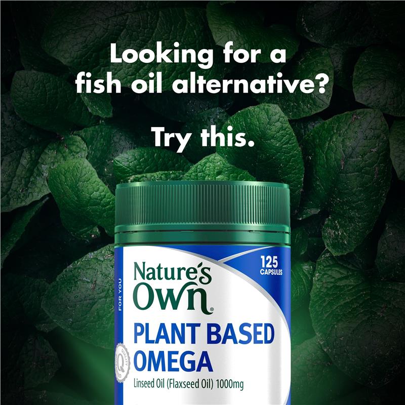 Viên nang Omega 125 từ thực vật của Nature's Own 