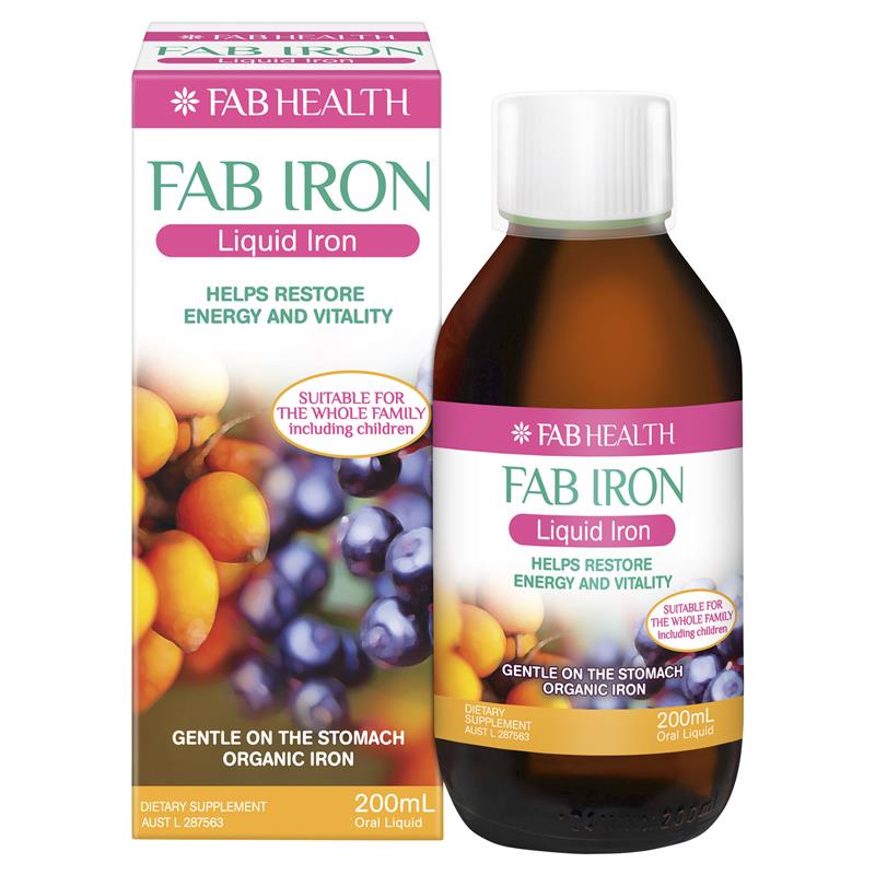 Fab Iron Liquid Iron 200ml