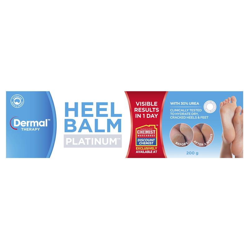 Dermal Therapy 足跟膏 白金装 200g 独家规格
